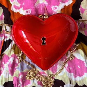 Kate Spade Key To My Heart 3d Micro Crossbody Bag